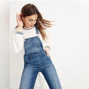 Madewell Skinny Overalls in Jansing Wash - Size S